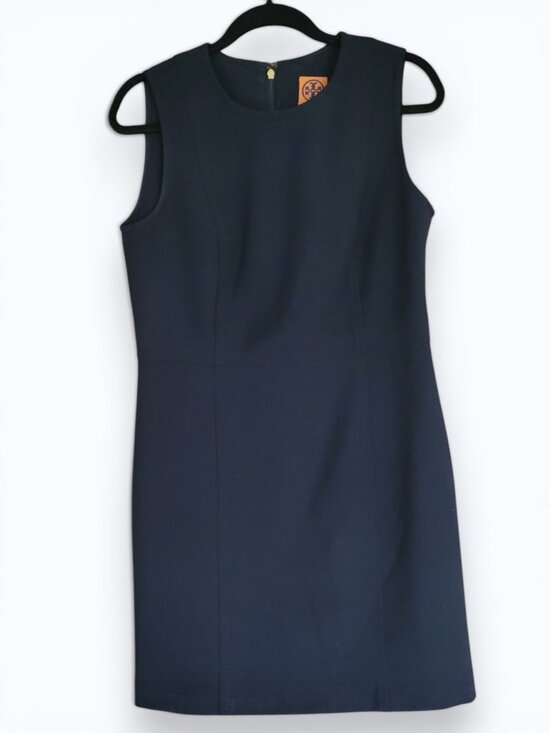 Tory Burch Dresses & Skirts - Tory Burch | Sheath dress | Navy Blue | Size 10